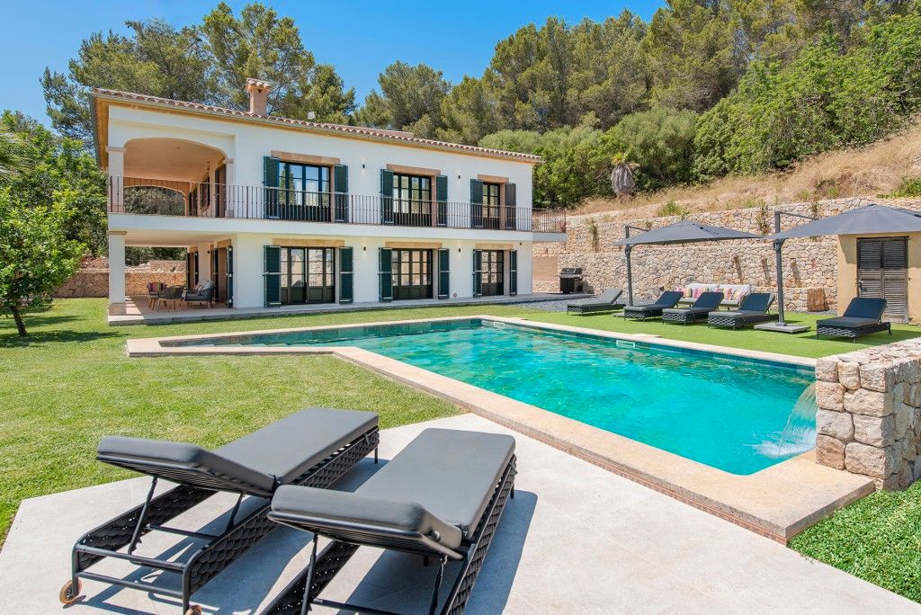 Jardí de Finca rústica en venda en L'Alcúdia amb Jardí privat, Terrassa i Piscina