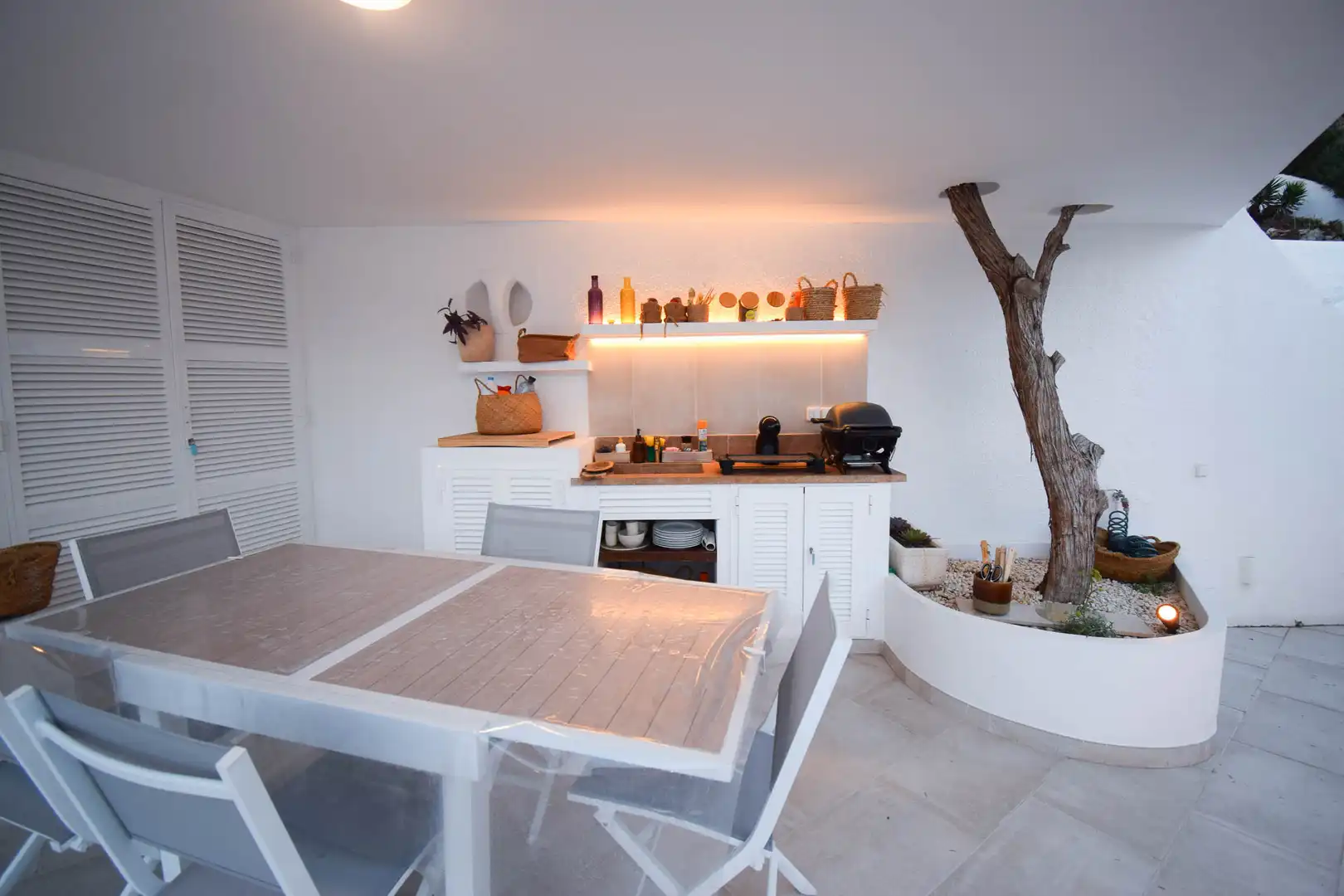 Küche von Wohnungen zum Verkauf in Ciutadella de Menorca mit Klimaanlage, Terrasse und Abstellraum