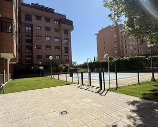Vista exterior de Pis de lloguer en  Madrid Capital amb Calefacció, Parquet i Moblat