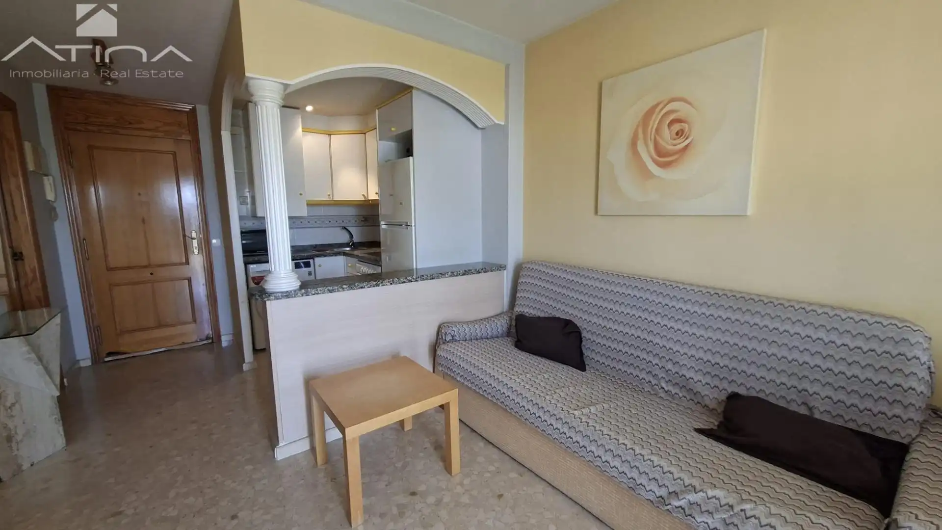 Sala de estar de Apartamento en venta en Daimús con Aire acondicionado, Calefacción y Terraza