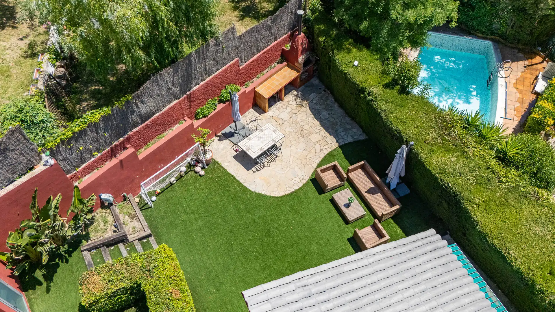 Terrassa de Casa o xalet en venda en Castellar del Vallès amb Aire condicionat, Calefacció i Jardí privat