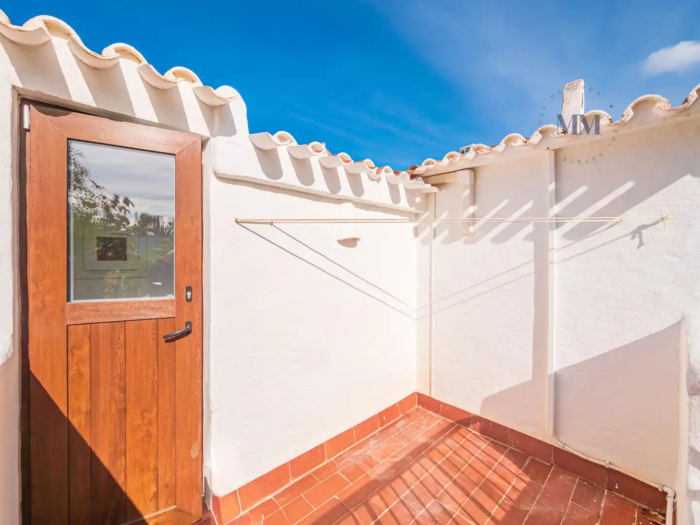 Terrasse von Maisonette zum Verkauf in Es Castell mit Klimaanlage, Terrasse und Balkon