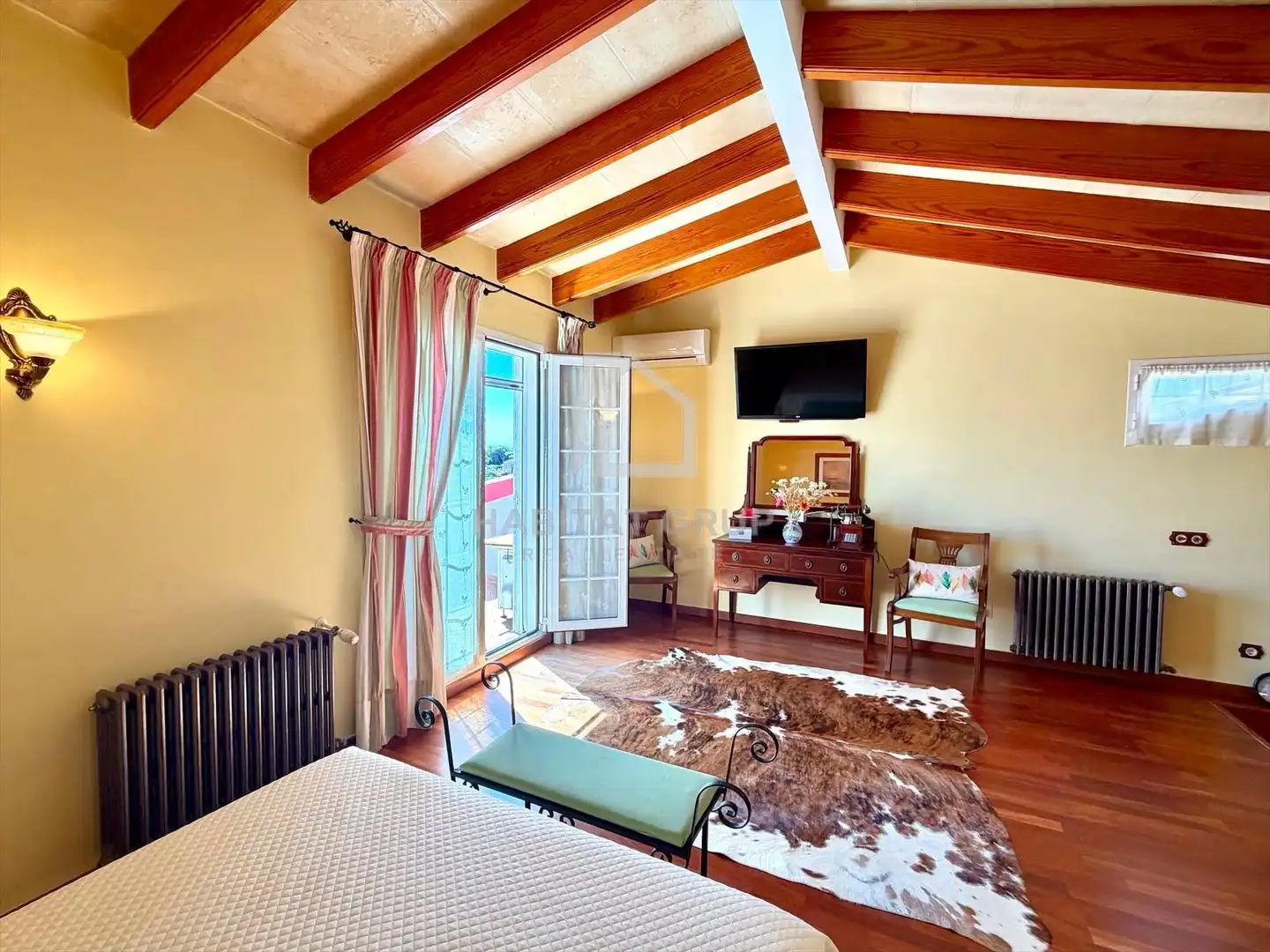 Living room of Houses for sale in Sant Lluís  with Air Conditioner, Heating and Private garden