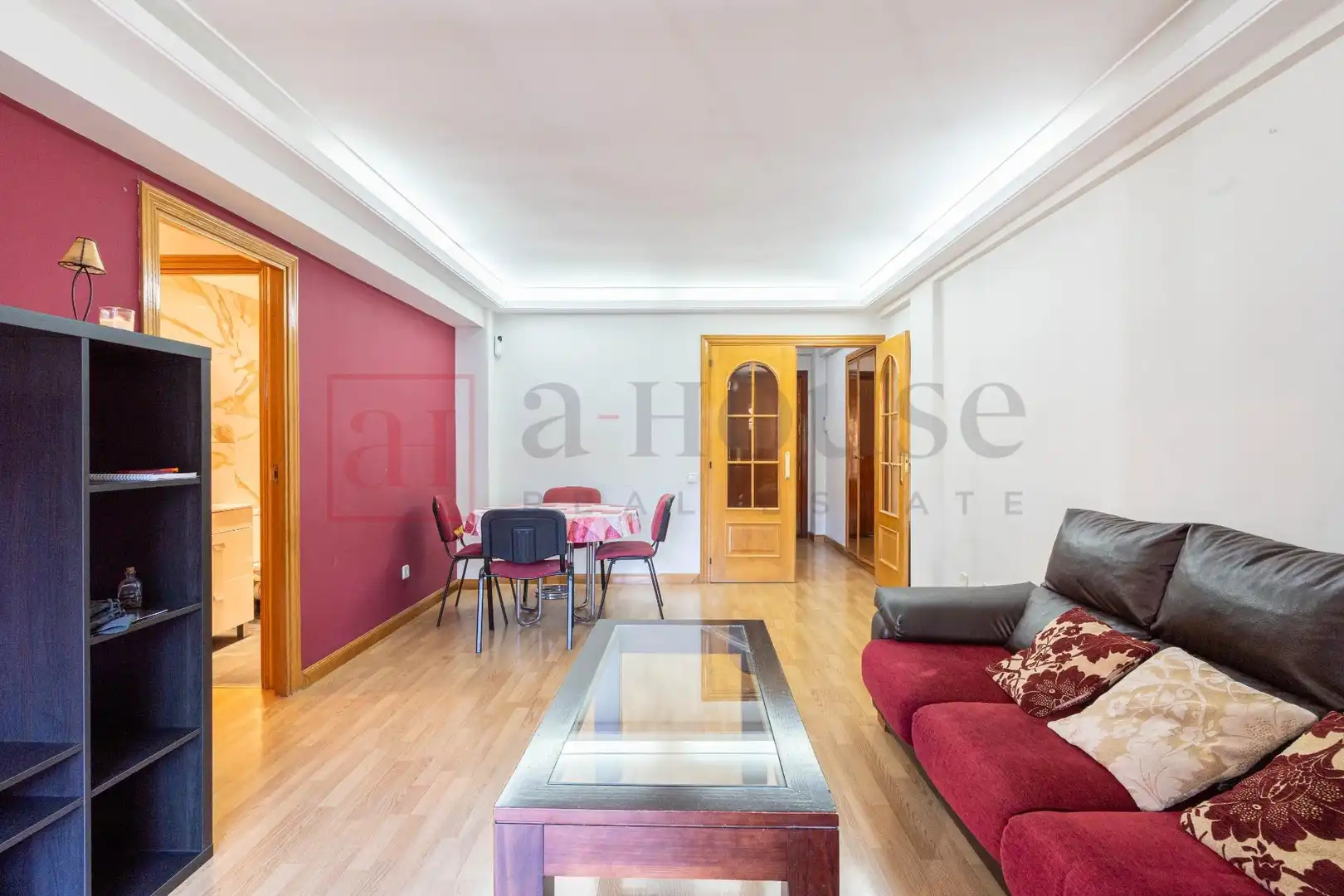 Sala de estar de Piso en venta en Móstoles con Jardín privado, Terraza y Amueblado