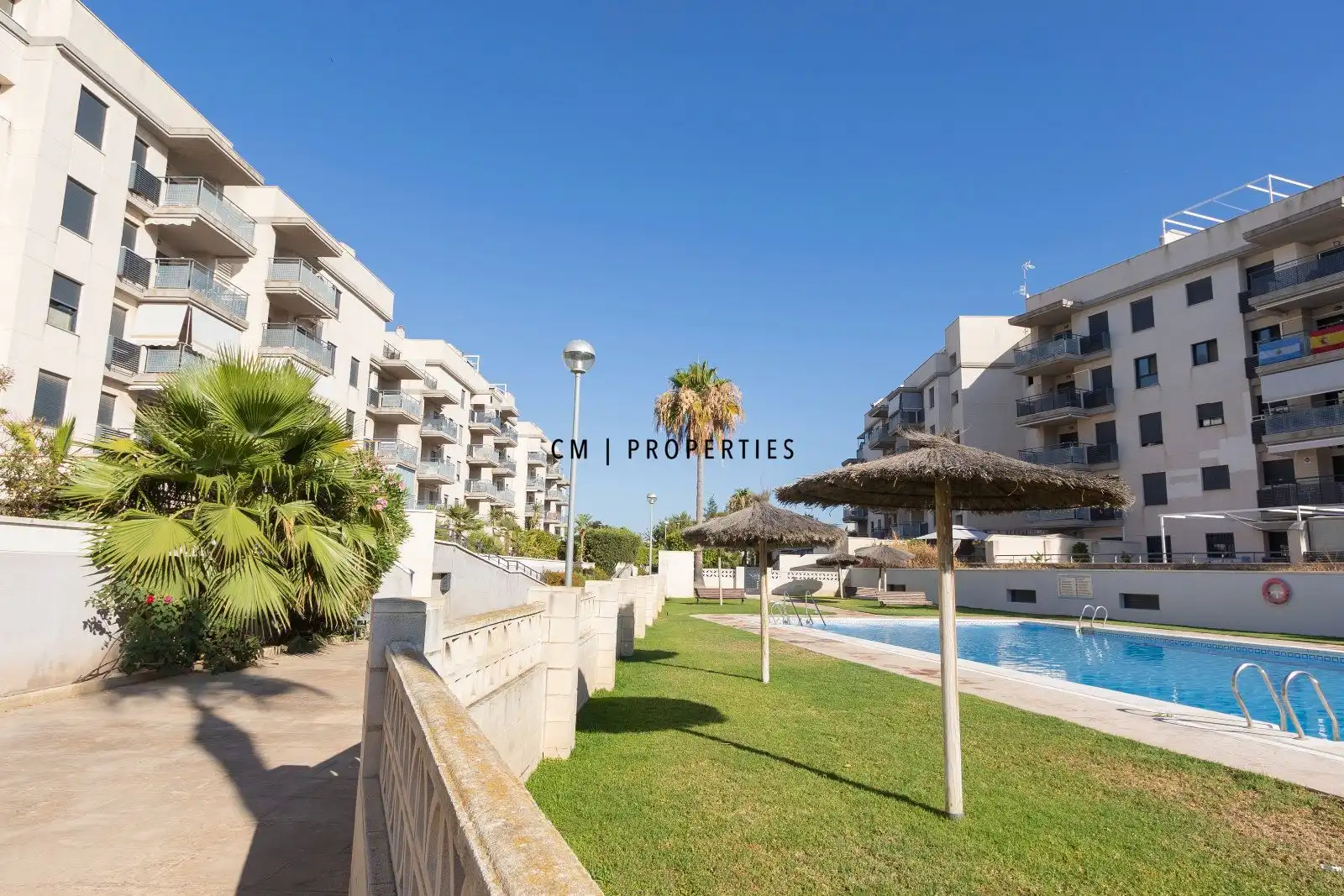 Außenansicht von Dachboden zur Miete in Canet d'En Berenguer mit Klimaanlage, Heizung und Terrasse