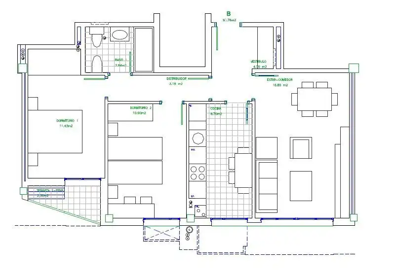 Apartamento con ascensor en venta en Anastasio Mateo, imagen 15