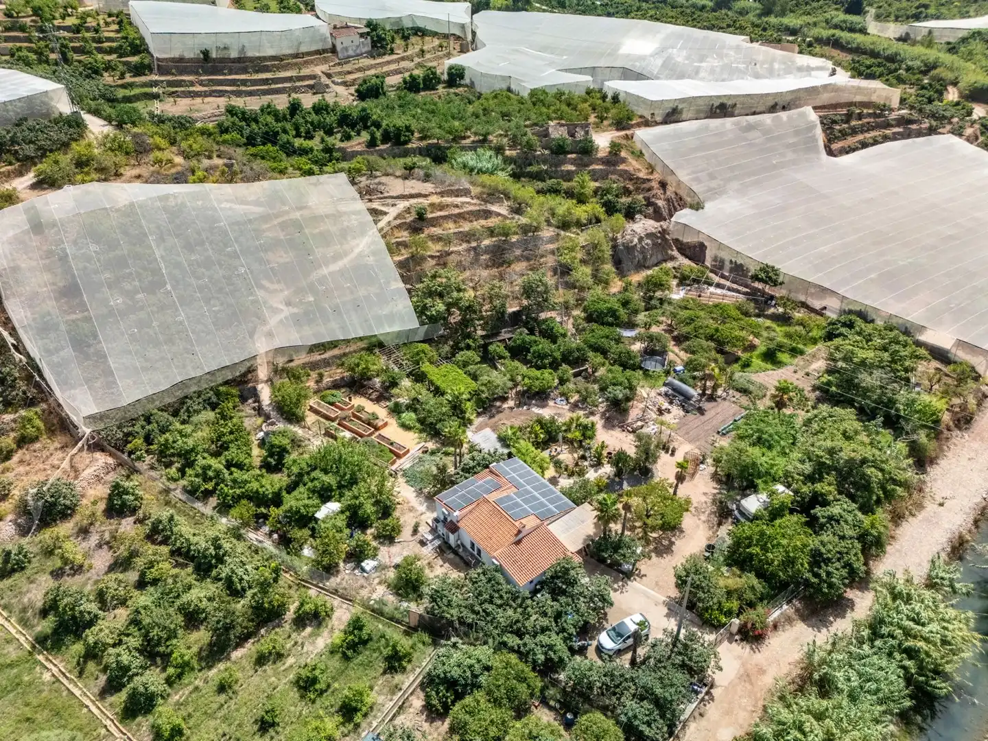 Jardín de Casa o chalet en venta en Callosa d'en Sarrià con Aire acondicionado, Jardín privado y Trastero