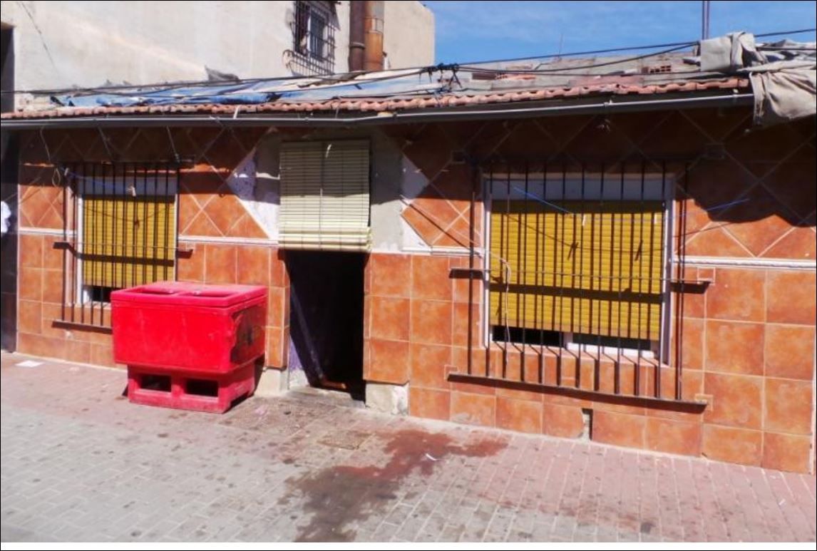 Vista exterior de Casa adosada en venda en Alicante / Alacant