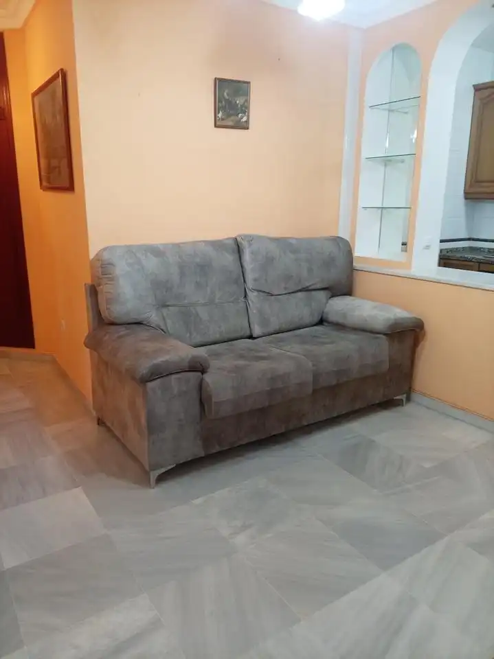 Sala d'estar de Apartament de lloguer en Alcalá de Guadaira amb Aire condicionat i Moblat
