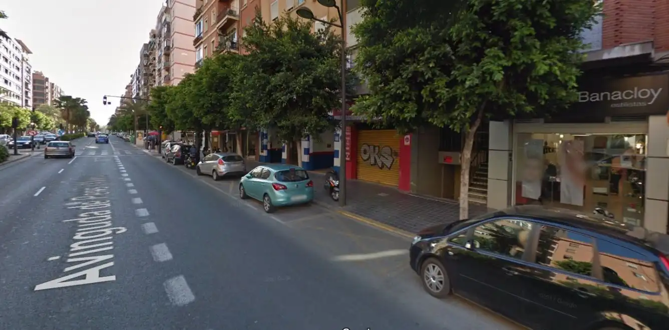 Vista exterior de Garatge en venda en Valencia