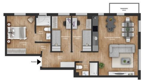 Foto 2 de Piso en venta en Sierrapando - Mirador del Dobra, Sierrapando, Torrelavega