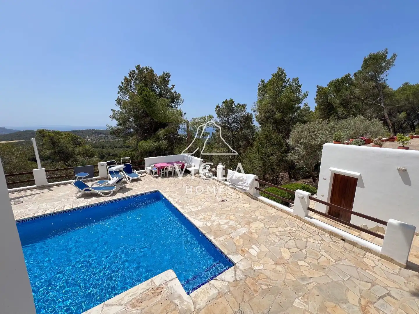 Vista exterior de Casa o chalet de alquiler en Sant Josep de sa Talaia con Aire acondicionado, Calefacción y Terraza
