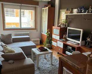 Living room of Flat for sale in Ourense Capital   with Heating, Parquet flooring and Furnished