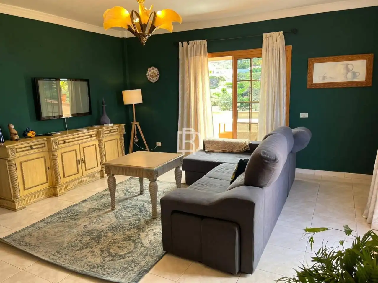 Wohnzimmer von Wohnung zur Miete in Icod de los Vinos mit Terrasse und Möbliert