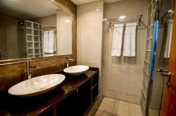Badezimmer von Wohnungen zum Verkauf in Mogán mit Klimaanlage, Terrasse und Möbliert