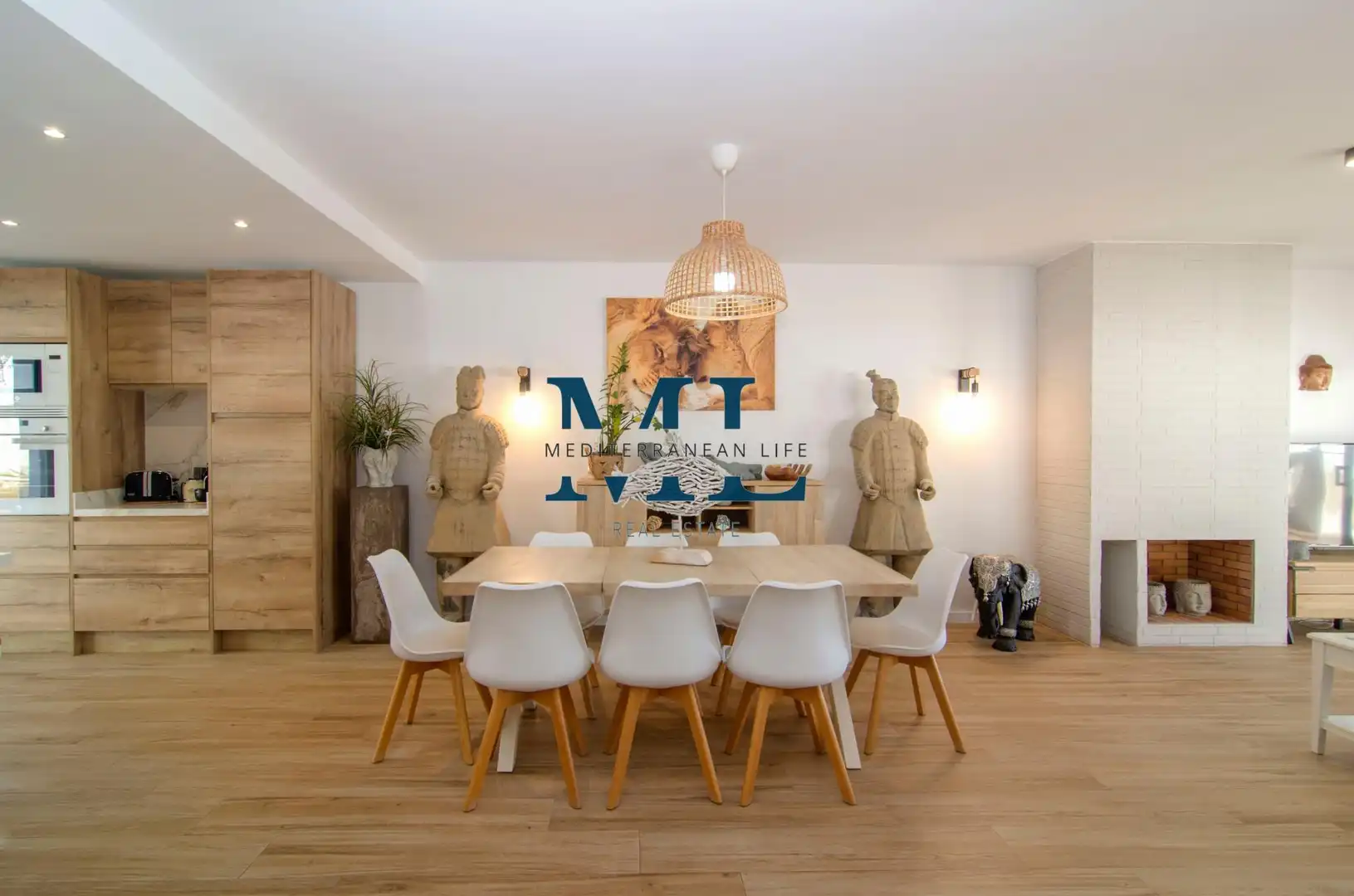 Dining room of Detached homes for sale in Sant Pere de Ribes  with Heating and Swimming Pool