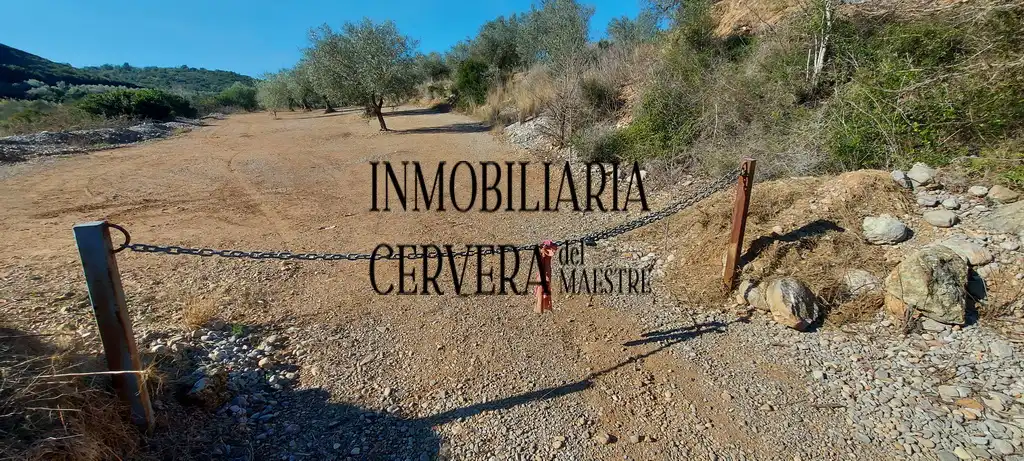 Vista exterior de Finca rústica en venda en Cervera del Maestre amb Terrassa