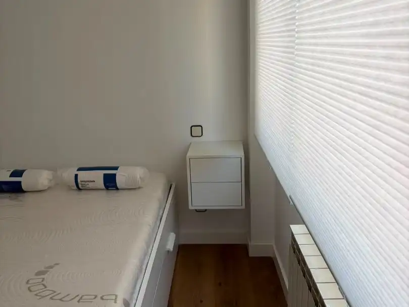 Schlafzimmer von Wohnung zur Miete in Madrid mit Klimaanlage, Heizung und Abstellraum