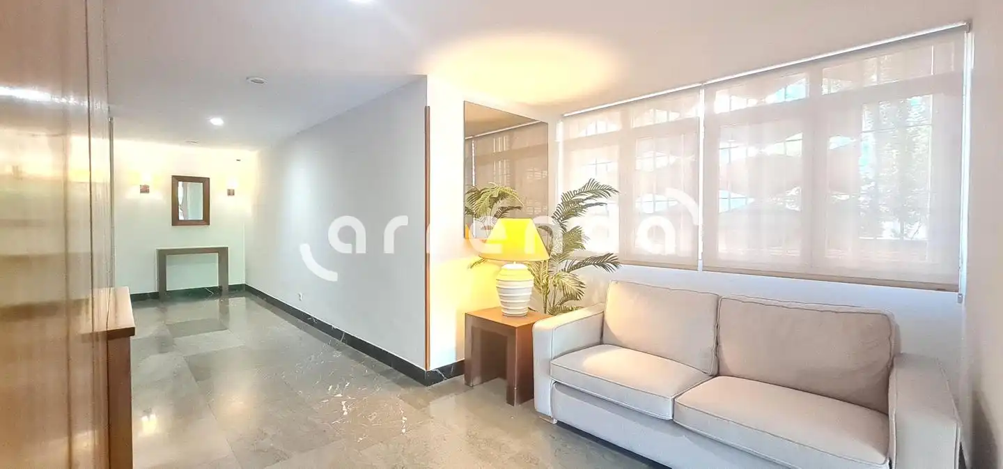 Wohnzimmer von Wohnung zur Miete in Madrid mit Terrasse und Gemeinschaftspool