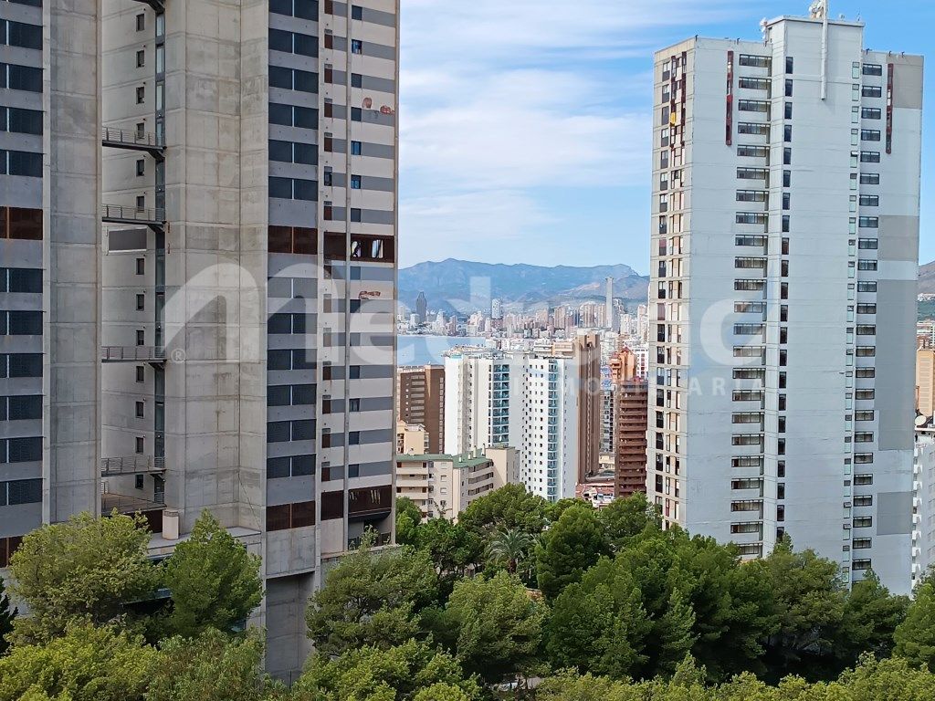 Exterior view of Flat to rent in Benidorm  with Air Conditioner, Private garden and Terrace
