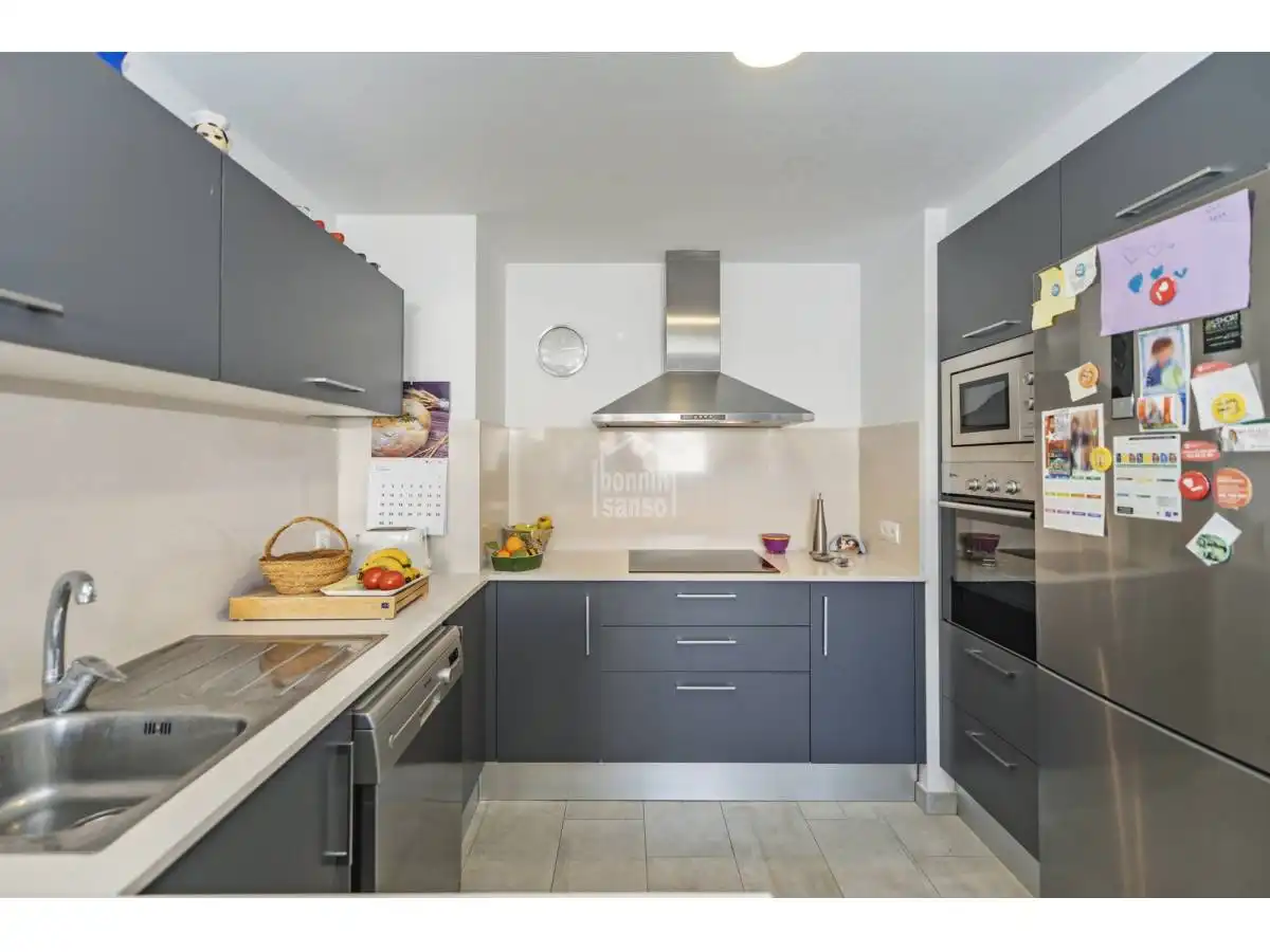 Cocina de Apartamento en venta en Maó - Mahón con Calefacción, Terraza y Piscina