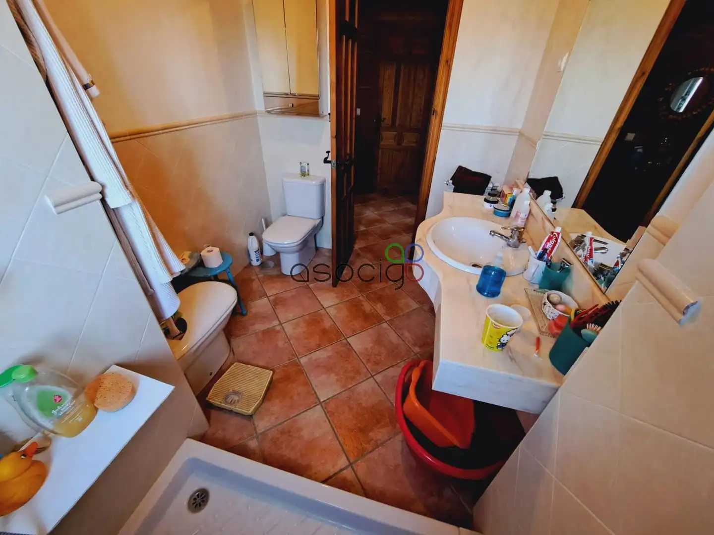 Baño de Casa o chalet en venta en Solanillos del Extremo con Calefacción, Trastero y Piscina