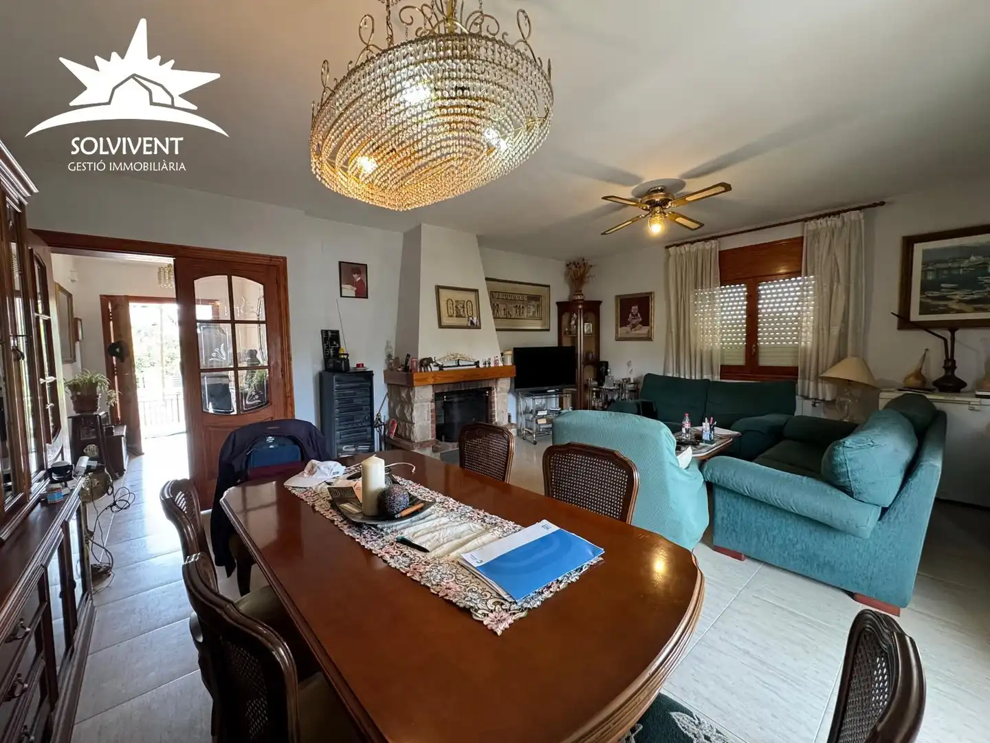 Comedor de Casa o chalet en venta en Cervelló con Calefacción, Jardín privado y Terraza
