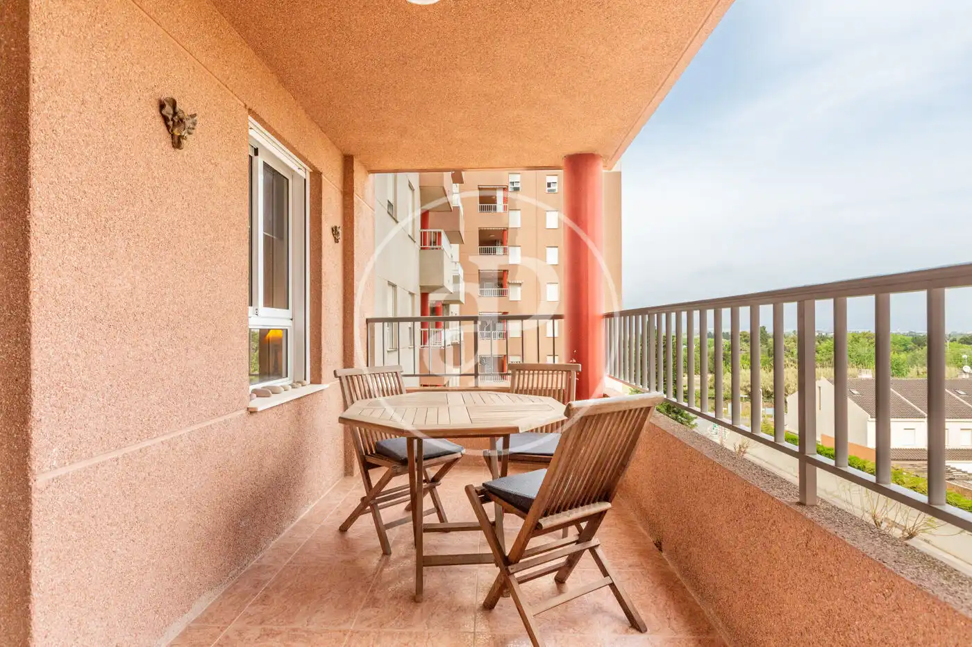 Balcony of Flat for rent in Canet d'En Berenguer  with Air Conditioner, Heating and Private garden