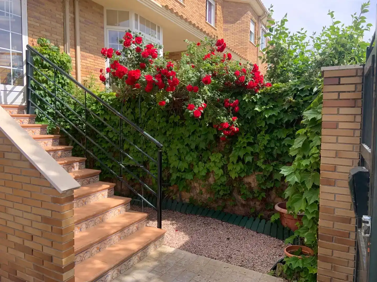Jardí de Casa adosada en venda en  Albacete Capital amb Aire condicionat