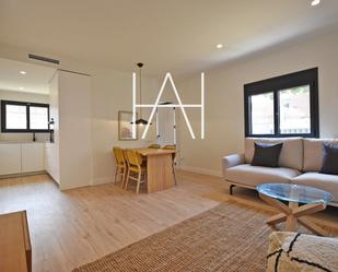 Living room of Flat to rent in  Barcelona Capital  with Air Conditioner, Heating and Parquet flooring