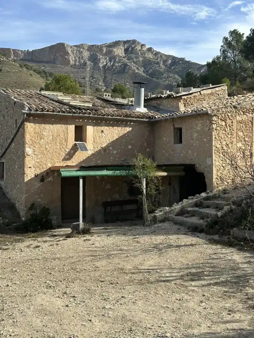 Vista exterior de Finca rústica en venda en Tibi