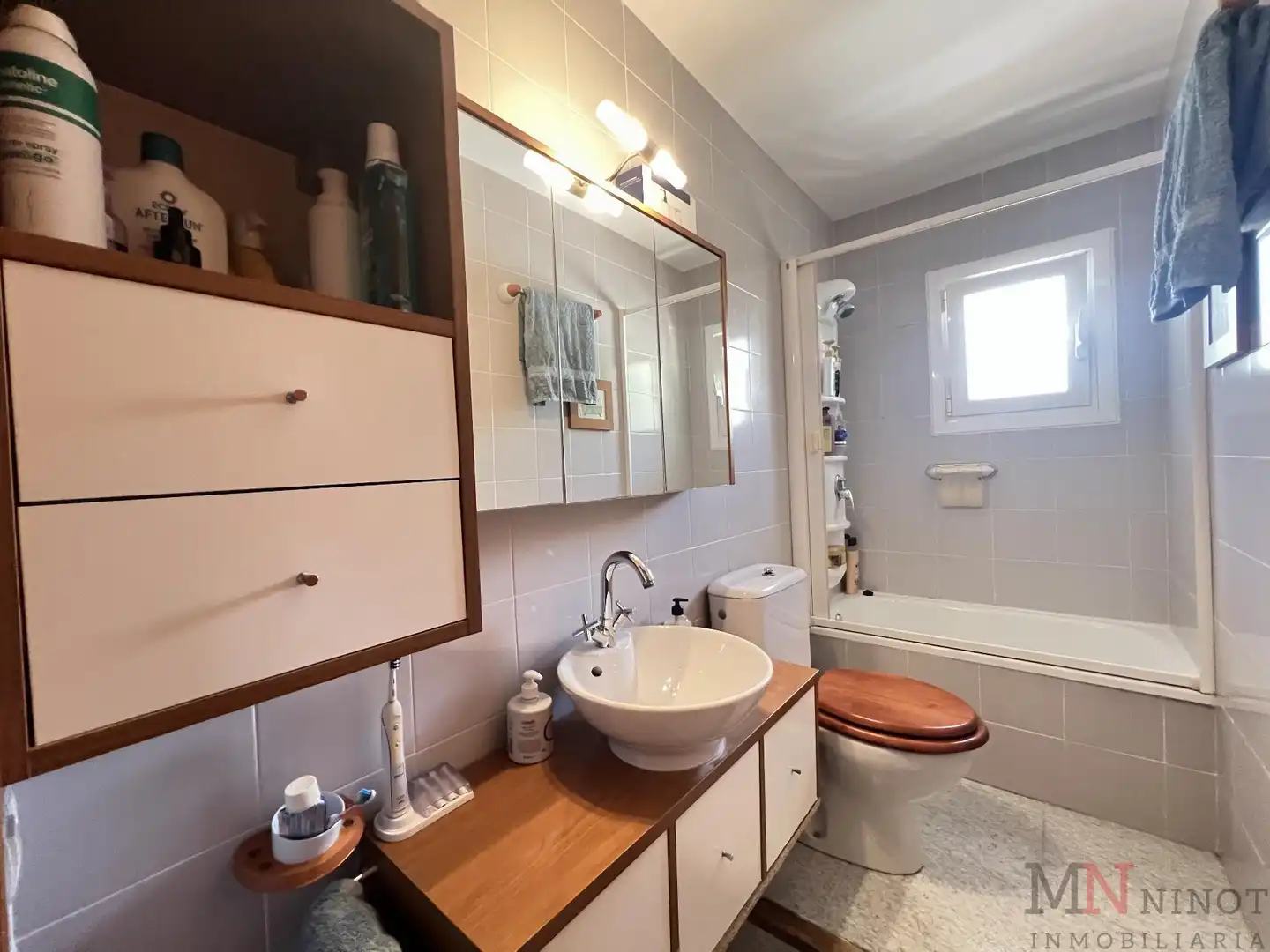 Bathroom of Houses for sale in Oropesa del Mar / Orpesa  with Air Conditioner, Heating and Terrace