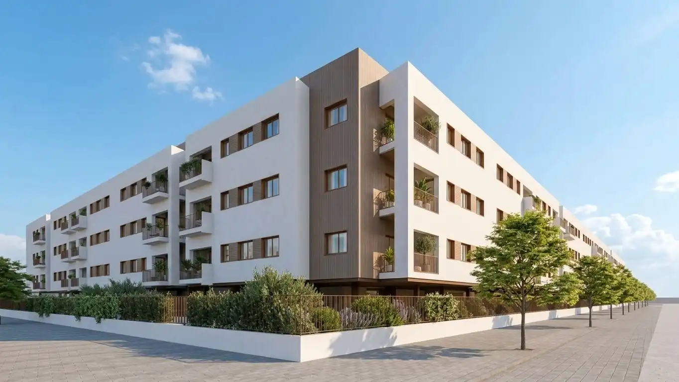 New build Flat with pool for sale in Calle Periodista Leonardo Rodríguez 8P, imagen 2