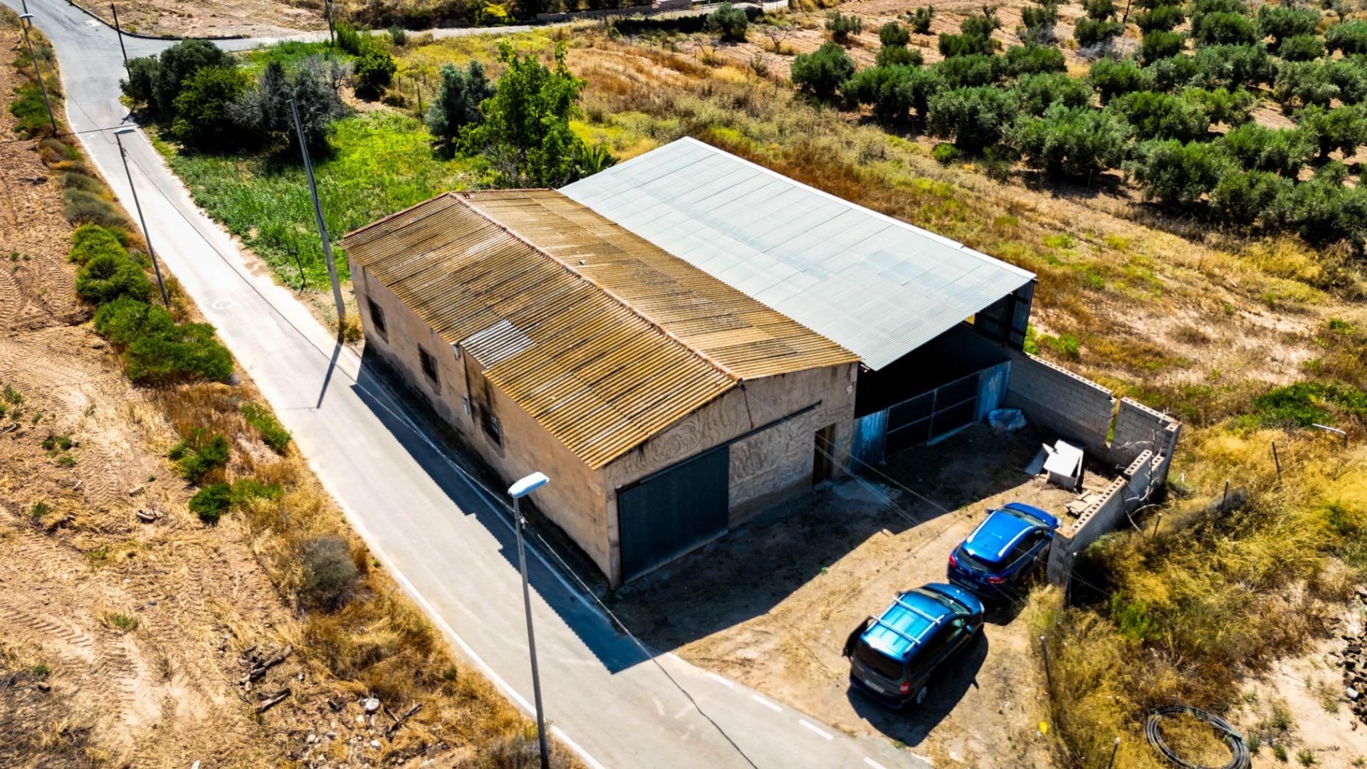 Exterior view of Industrial buildings for sale in  Murcia Capital