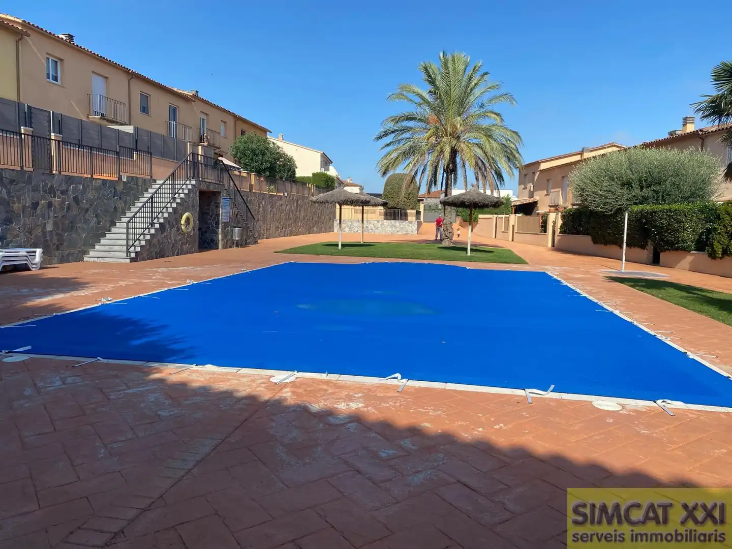 Piscina de Casa adosada en venda en Vilafant amb Aire condicionat, Calefacció i Terrassa