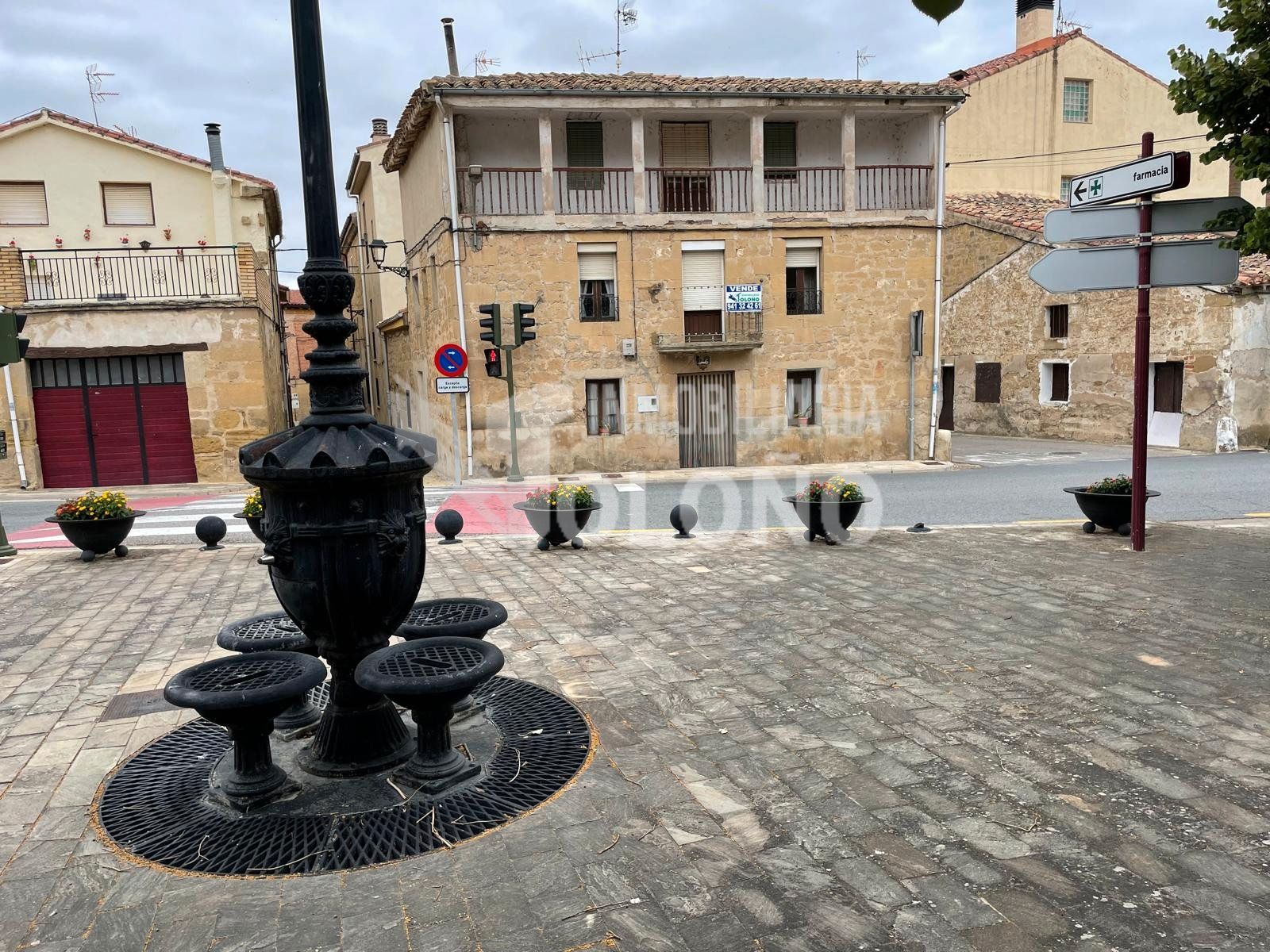 Exterior view of Country house for sale in Cuzcurrita de Río Tirón  with Terrace and Storage room