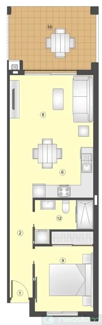 Wohnung mit Pool zum Verkauf in C. Viena, imagen 10