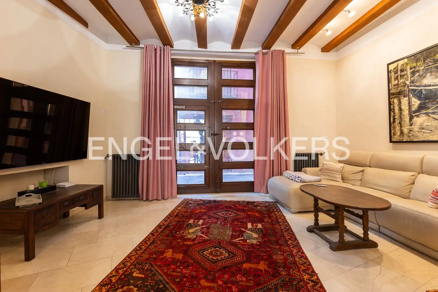 Sala d'estar de Casa o xalet en venda en Xàtiva amb Aire condicionat, Calefacció i Terrassa