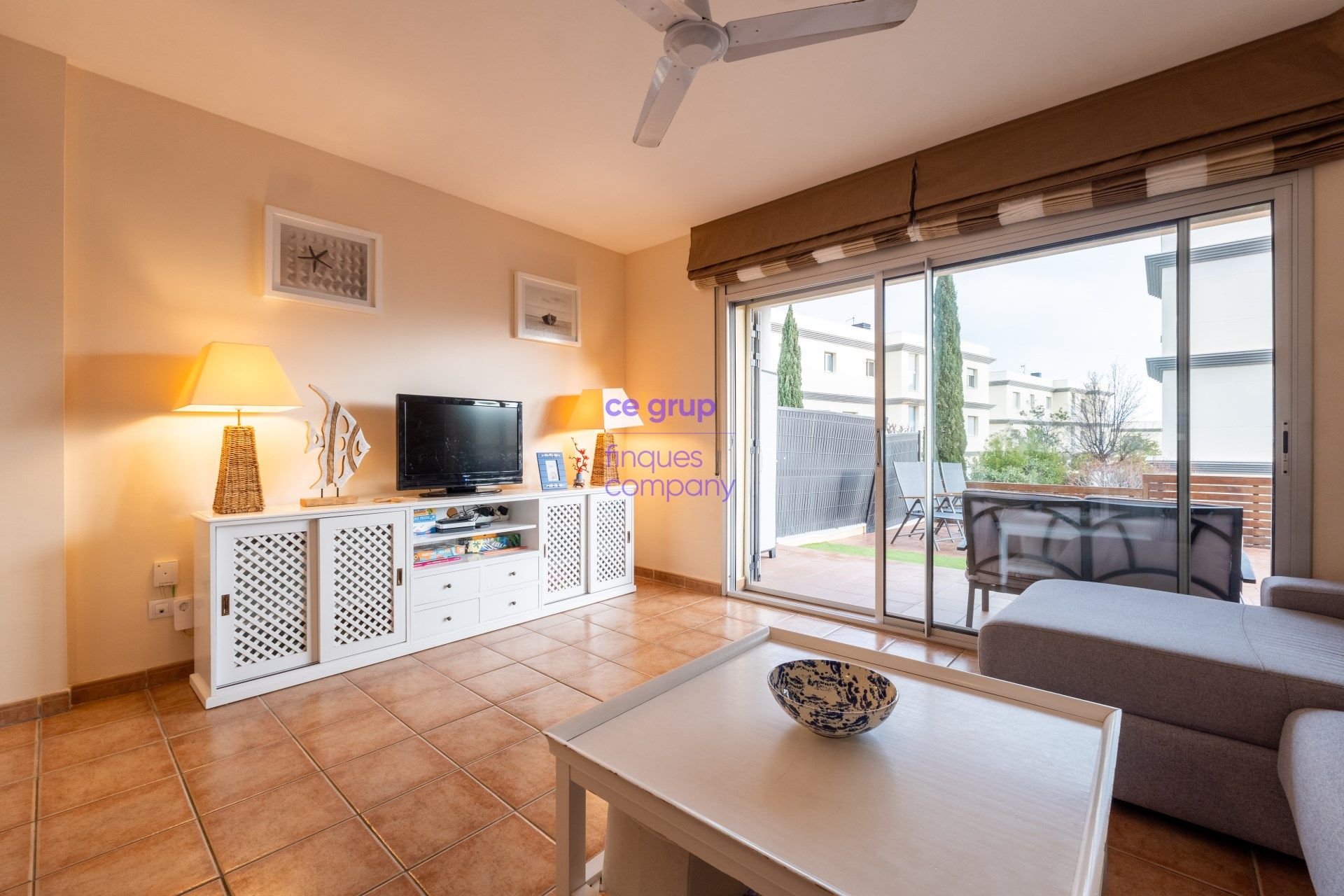 Living room of Planta baja for sale in Llançà  with Heating, Terrace and Storage room