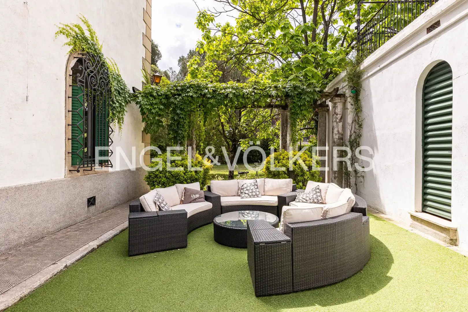 Terraza de Casa o chalet en venta en Llinars del Vallès con Aire acondicionado, Calefacción y Jardín privado