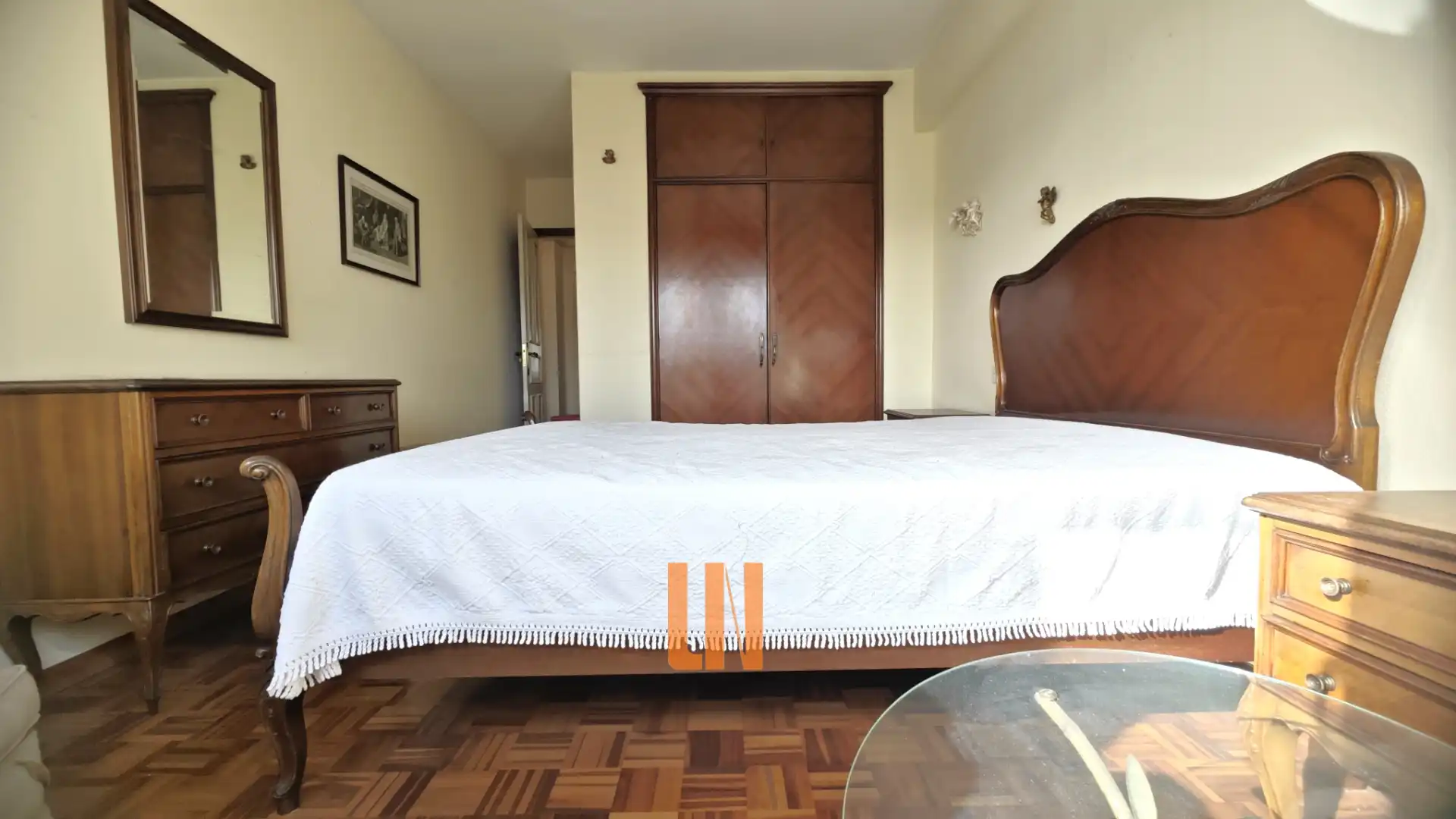 Bedroom of Flat for sale in A Coruña Capital   with Heating, Balcony and Internet