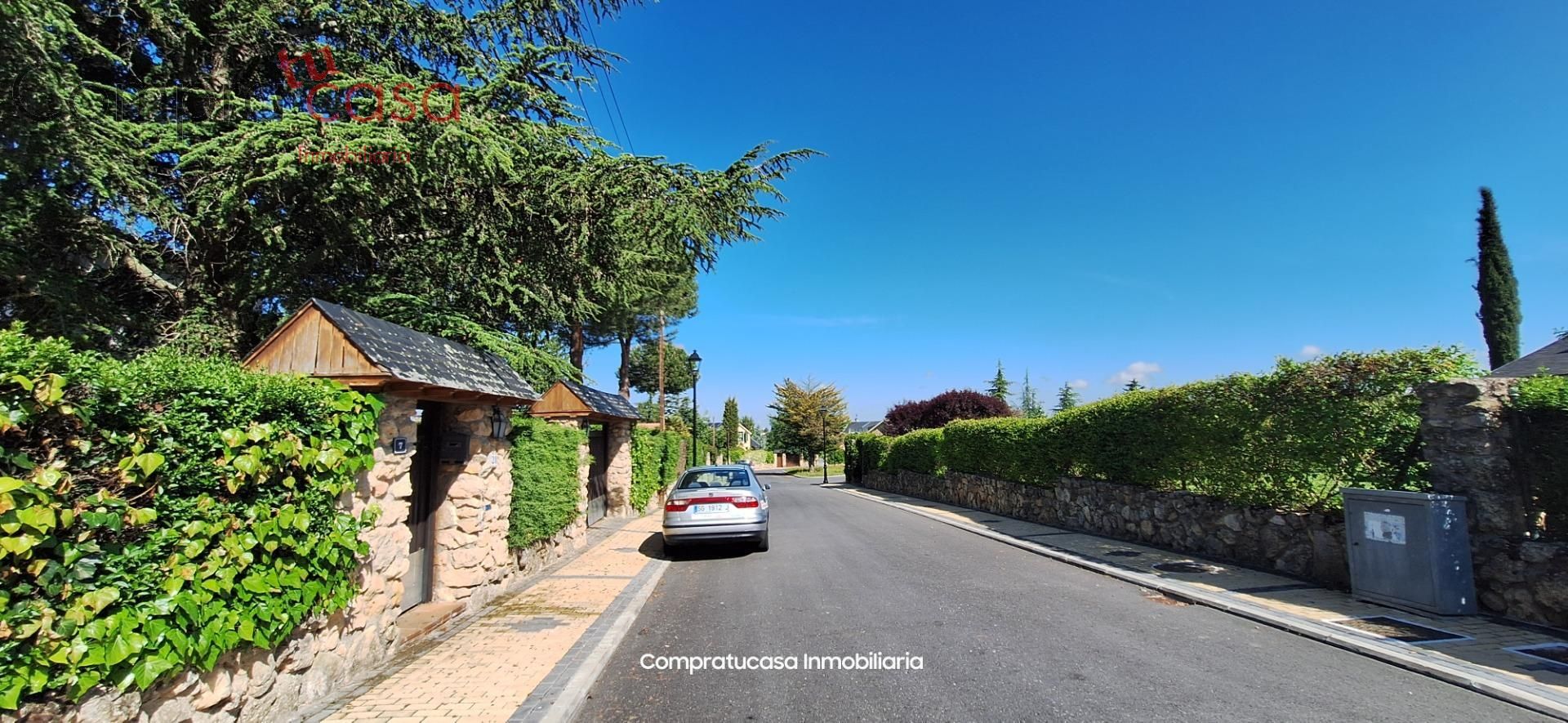 Exterior view of House or chalet to rent in Palazuelos de Eresma  with Heating, Private garden and Parquet flooring