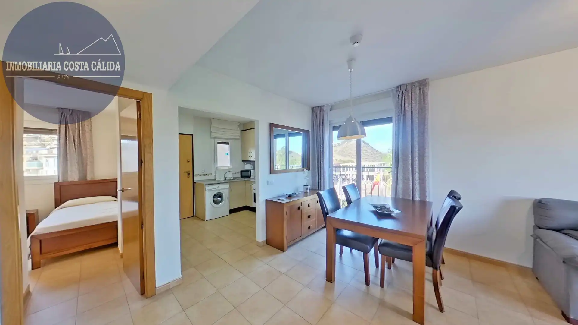 Menjador de Apartament en venda en Águilas amb Aire condicionat, Calefacció i Jardí privat