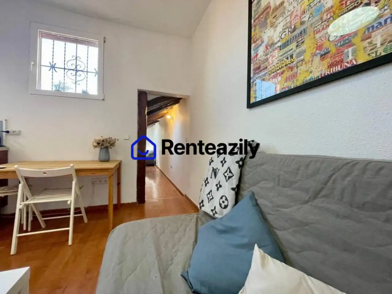 Apartament de lloguer en Madrid amb Aire condicionat, Moblat i Rentadora
