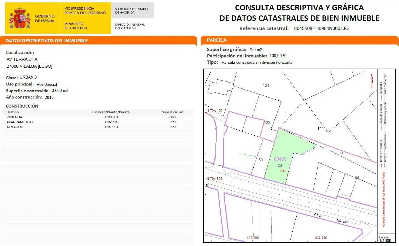 Edifici en venda a Avenida TIERRA LLANA, Vilalba