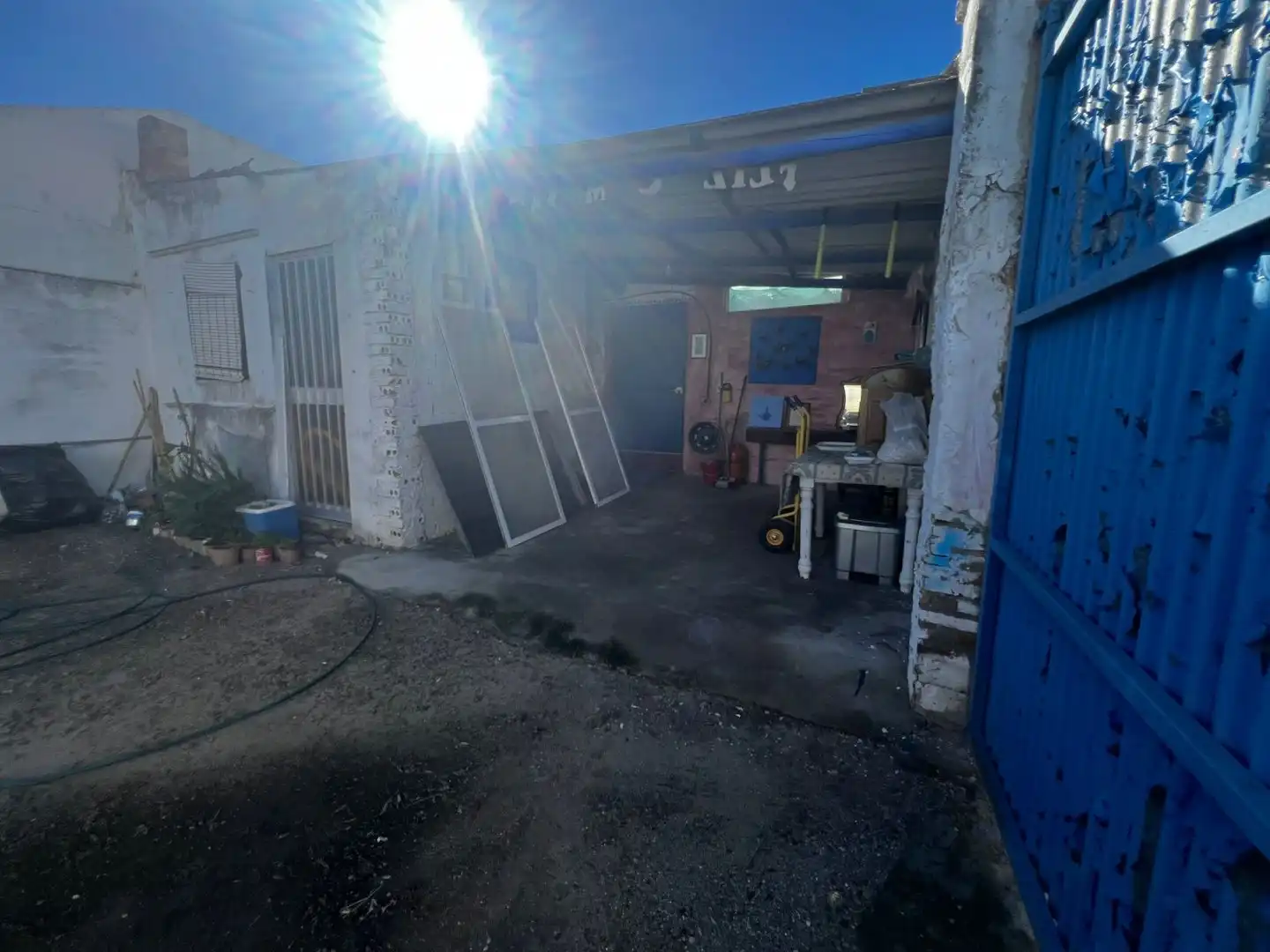 Exterior view of Houses for sale in Aznalcázar  with Air Conditioner, Heating and Terrace
