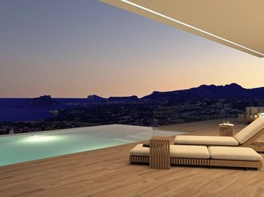 Xalet amb piscina en venda a Cumbre del Sol