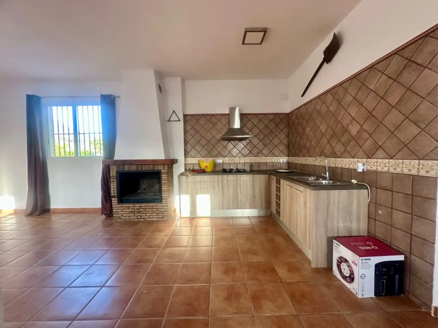 Cocina de Finca rústica en venta en Callosa d'en Sarrià con Jardín privado, Terraza y Trastero