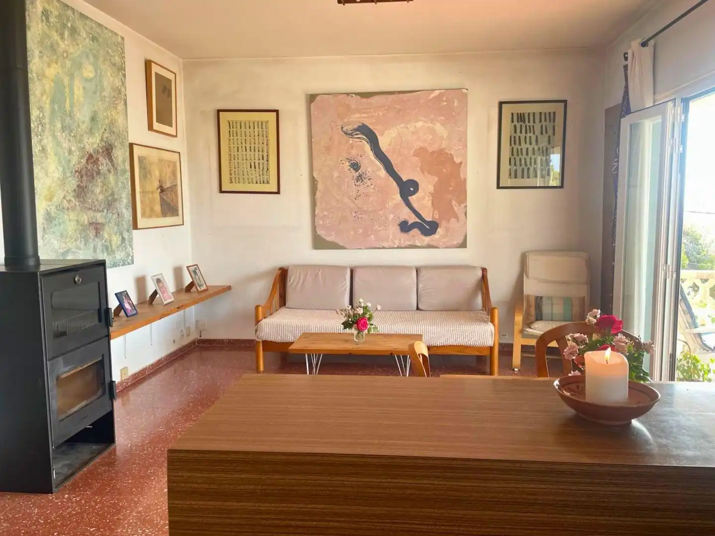 Living room of Houses for sale in Sant Lluís  with Private garden and Terrace