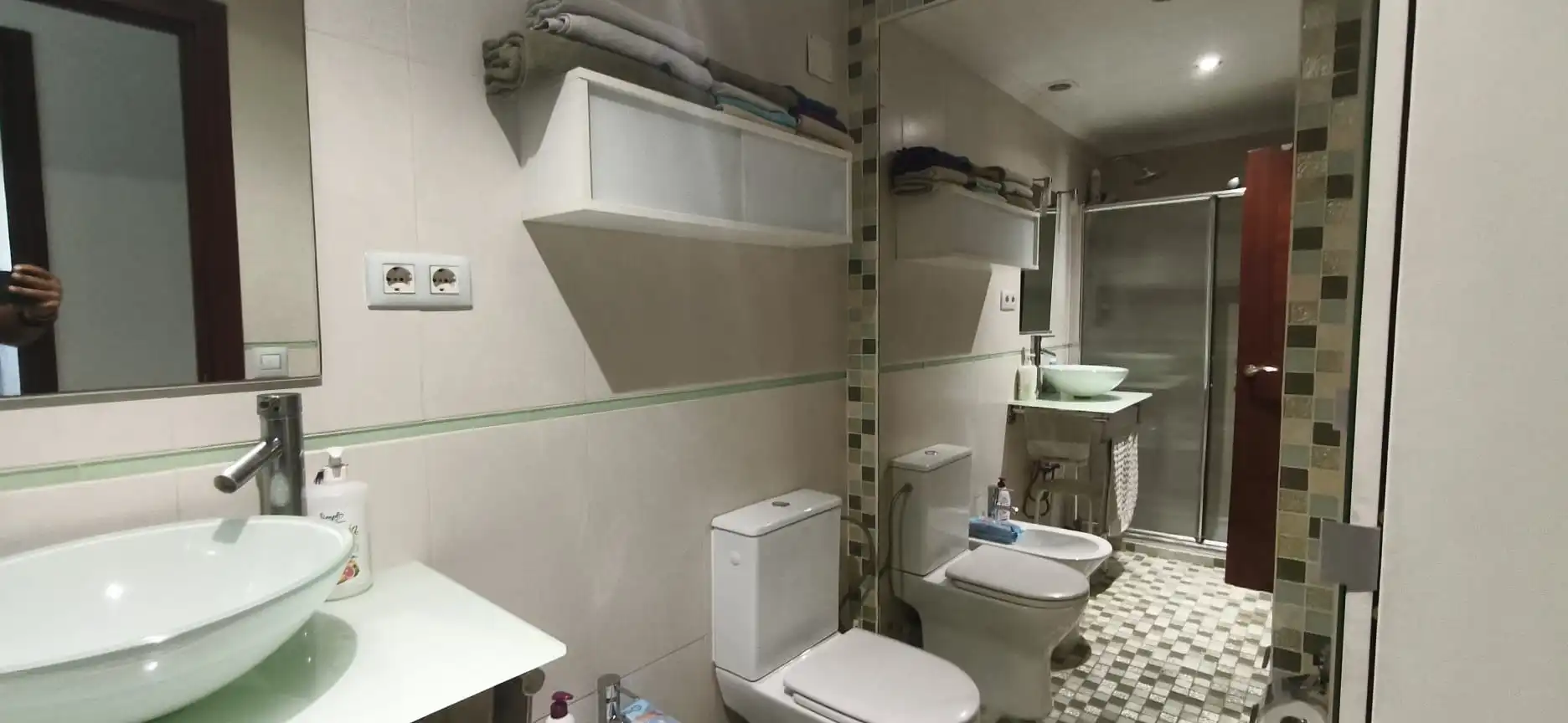 Bathroom of Flat for sale in Montequinto  with Air Conditioner and Terrace